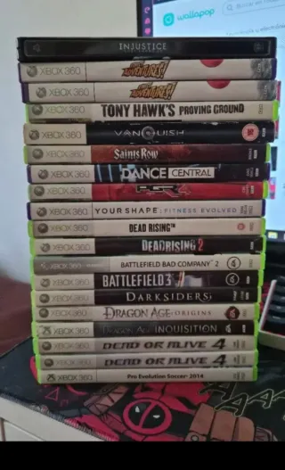 Lote de 19 Videojuegos Xbox 360