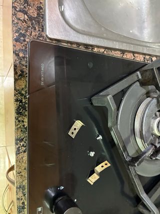 Encimera de cristal a gas Teka