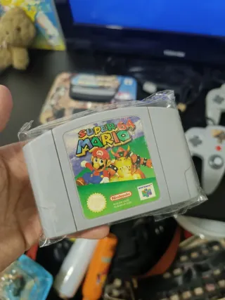 Console Nintendo N64 + 2 Controller + Mario