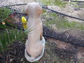 Figura perro decorativa