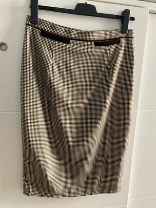 Falda de cuadros mujer
