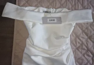 Vestido blanco elegante