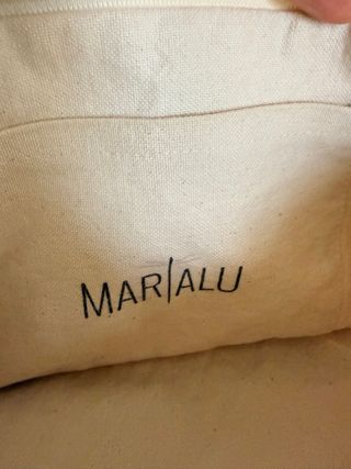 Bolso de tela con estampado de insecto