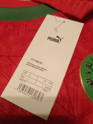 Camiseta de fútbol selección Marruecos Puma