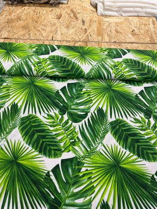 Scampolo di cotone con stampa 150x280