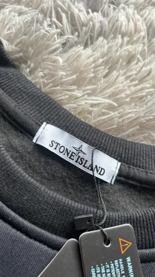 Sudadera Stone Island Talla M Negra