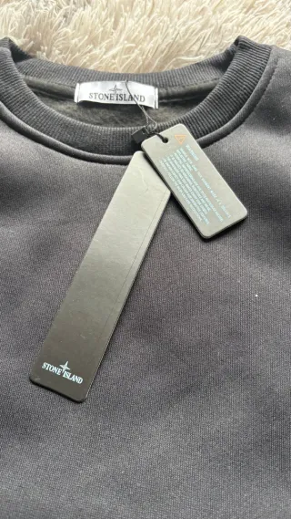 Sudadera Stone Island Talla M Negra