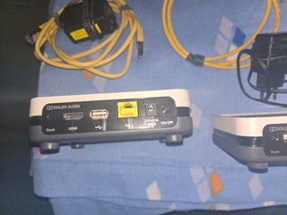 2 Decos Movistar+ con adaptadores y mandos
