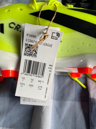 Scarpe da calcio Adidas CrazyFast gialle