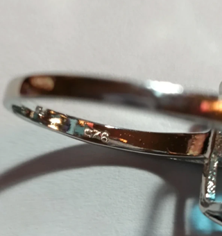 Anello 925 con Topazio Azzurro