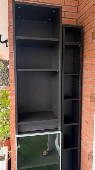 Librería BILLY Ikea negra
