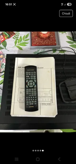 Amplificatore Stereo Harman Kardon Nero