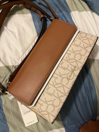 Bolso Calvin Klein Beige y Marrón