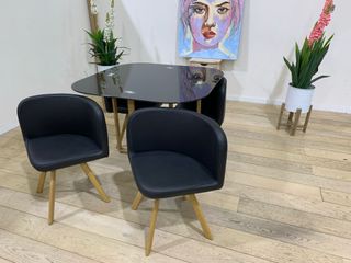 Comedor cristal teka 4 sillas