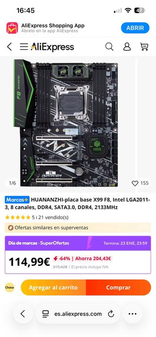 PC Servidor/Gamer con RGB