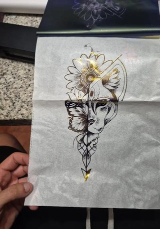 Impresora Térmica A4 tatuajes Portátil Bluetooth