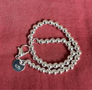 Pulsera Plata 925 Bolitas