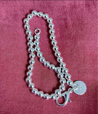 Pulsera Plata 925 Bolitas