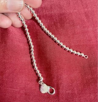 Pulsera Plata 925 Bolitas