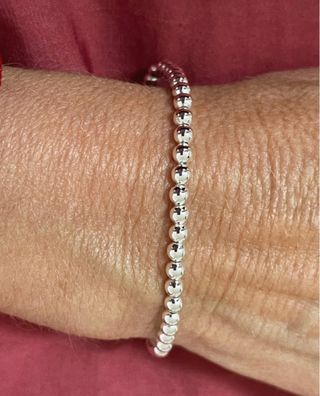 Pulsera Plata 925 Bolitas