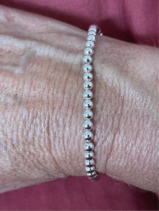 Pulsera Plata 925 Bolitas