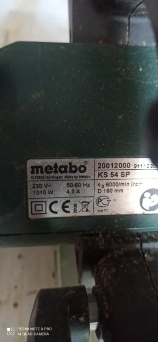 Sierra circular Metabo