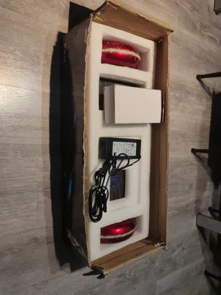 Hoverboard Rojo Metálico