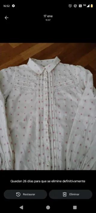 Camisa Springfield Talla S