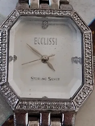 Orologio Ecclissi Argento e Diamanti