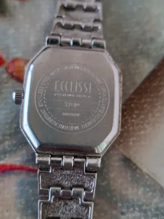 Orologio Ecclissi Argento e Diamanti