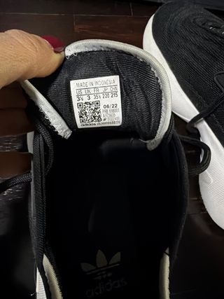 Scarpe Adidas Uomo Nero Bianco