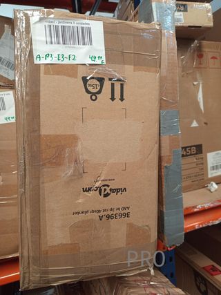 vidaXL Jardineras 3 unidades ratán sintético marró