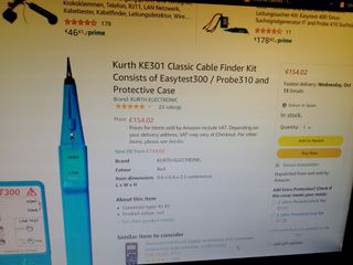 Probador de líneas y localizador de cables