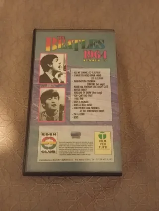 VHS The Beatles 1964 Part 2