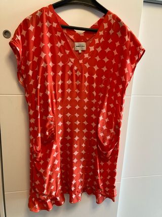 Vestido naranja lunares BIMBA Y LOLA Talla L