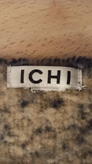 Bufanda ICHI Beige y Azul