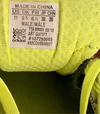 Zapatillas Adidas Sonic Boost Talla 45.5