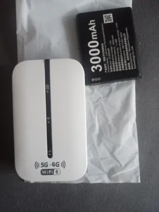 Router WiFi 6 5G/4G Portátil 3000mAh