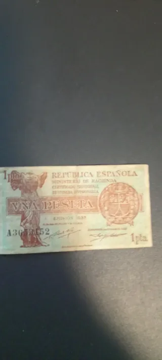 1 Peseta Española 1957