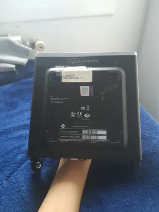 Mini PC HP Plata y Negro