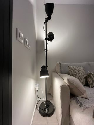 Lámpara de pie IKEA HEKTAR 3 focos “Como nueva”