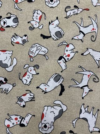 Scampolo di cotone con stampa 150x280