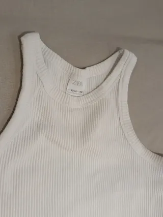 Conjunto 2 Camisetas sin manga Zara Mujer