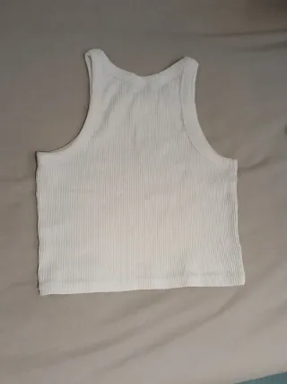 Conjunto 2 Camisetas sin manga Zara Mujer