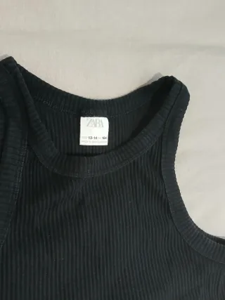 Conjunto 2 Camisetas sin manga Zara Mujer
