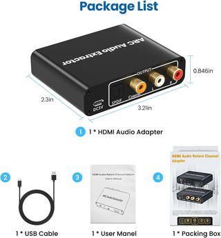 Extractor de Audio ARC HDMI