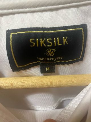 Sudadera SikSilk Blanca y Negra