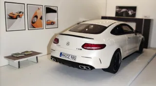 Mercedes C63s AMG Coupe GTspirit 1/18