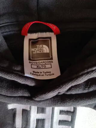 Sudadera The North Face negra de niño