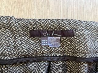 Pantalón elegante marrón invierno